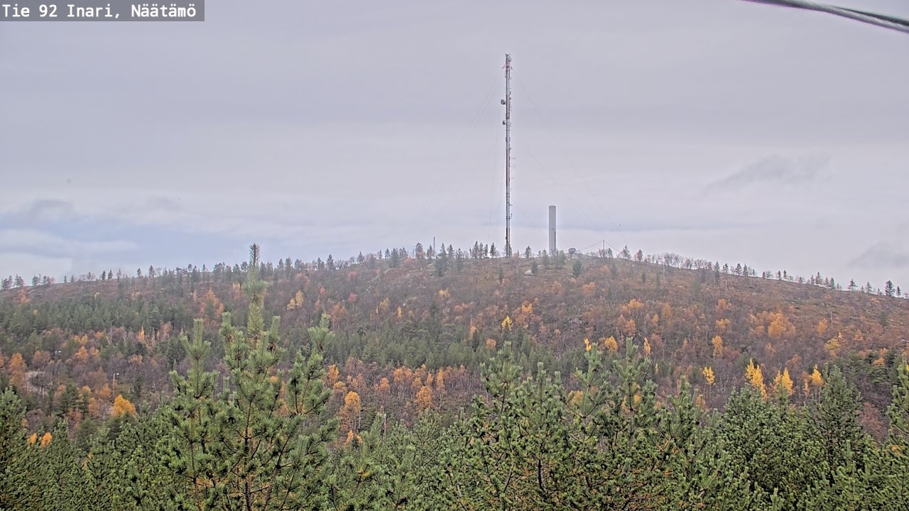 Kelikamerat Kuva Tie 92 Inari, Näätämö, Inari, Lappi