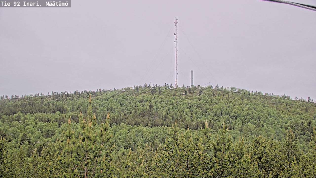 Kelikamerat Kuva Tie 92 Inari, Näätämö, Inari, Lappi