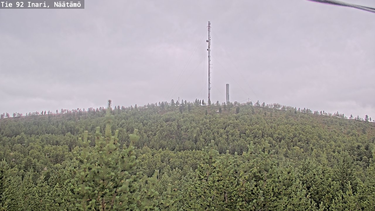 Kelikamerat Kuva Tie 92 Inari, Näätämö, Inari, Lappi