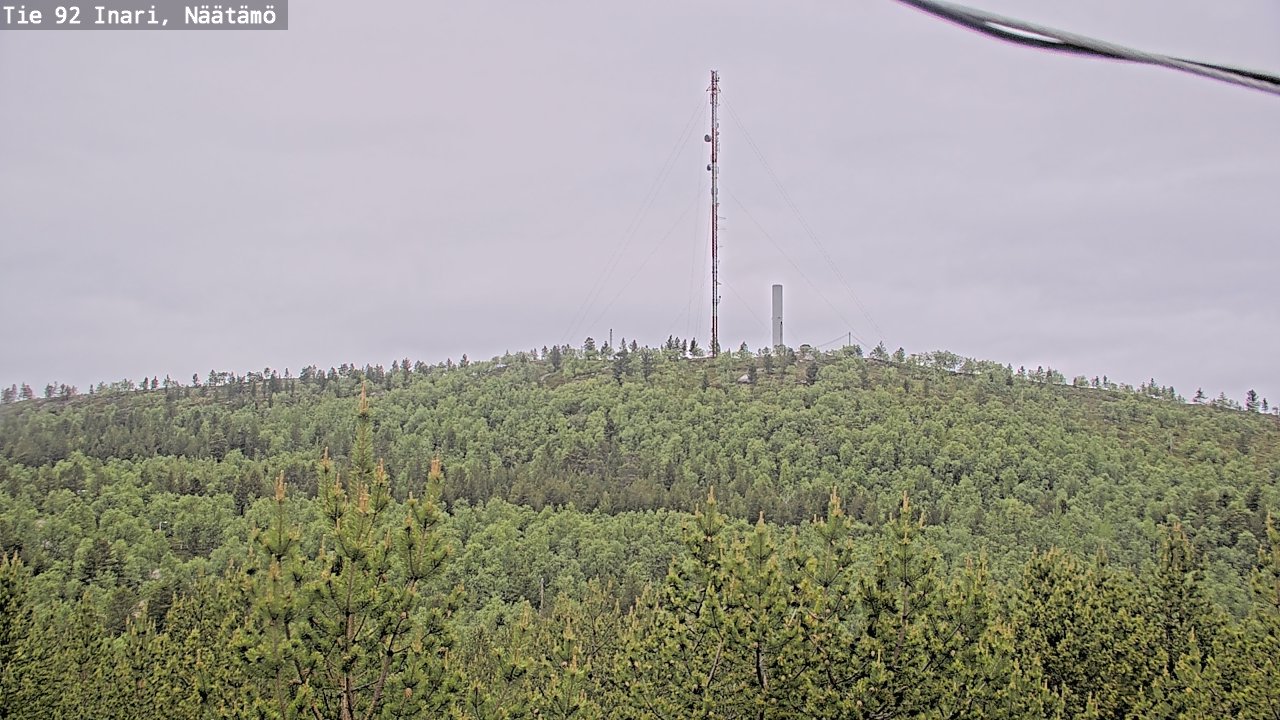 Kelikamerat Kuva Tie 92 Inari, Näätämö, Inari, Lappi