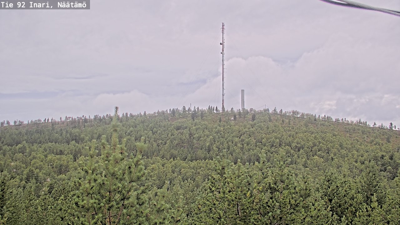 Kelikamerat Kuva Tie 92 Inari, Näätämö, Inari, Lappi