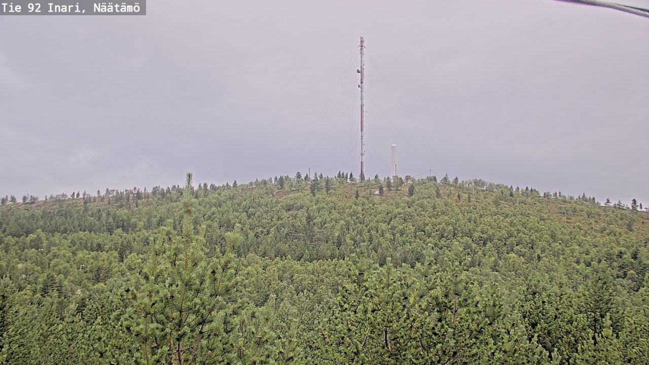 Kelikamerat Kuva Tie 92 Inari, Näätämö, Inari, Lappi