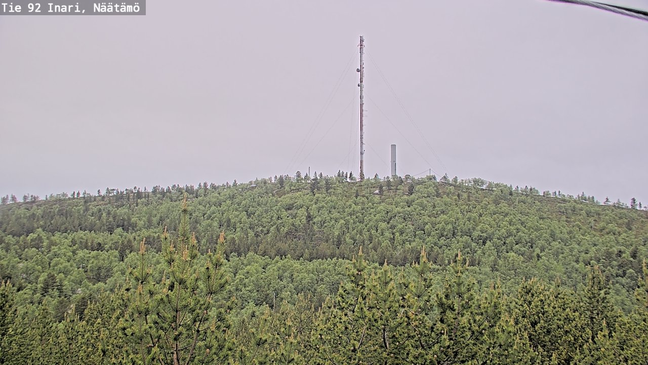 Kelikamerat Kuva Tie 92 Inari, Näätämö, Inari, Lappi