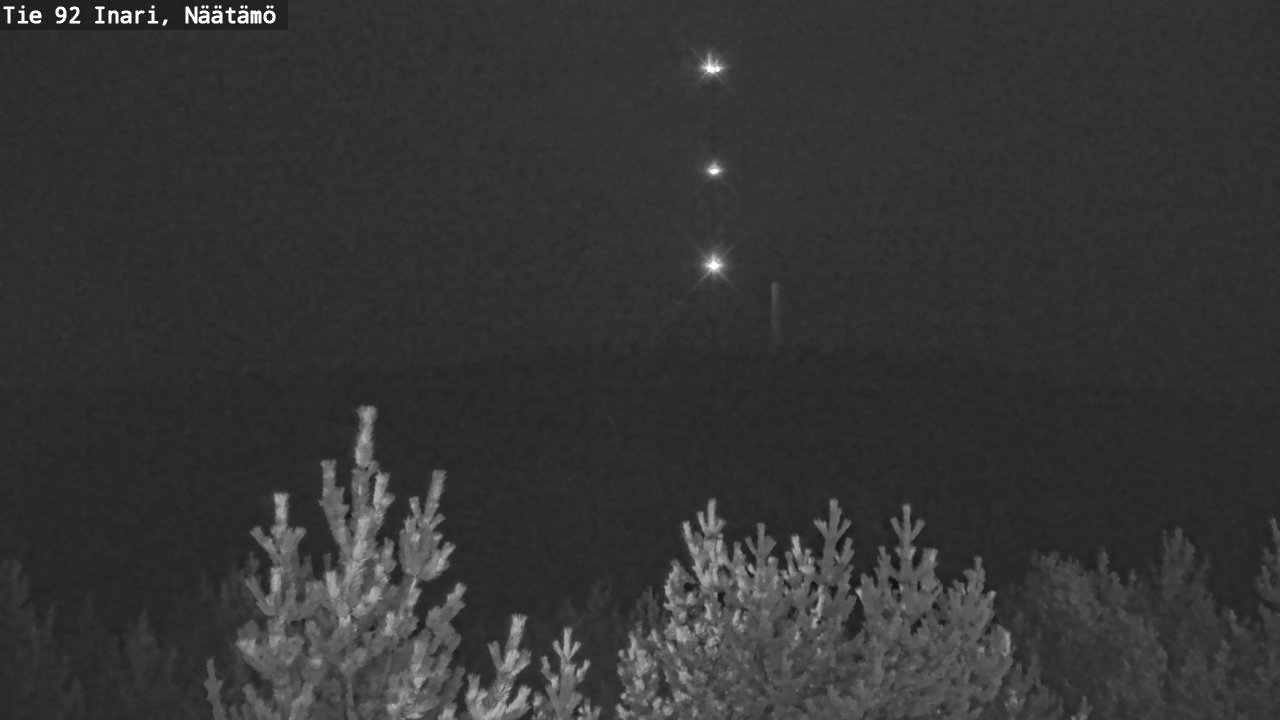 Kelikamerat Kuva Tie 92 Inari, Näätämö, Inari, Lappi