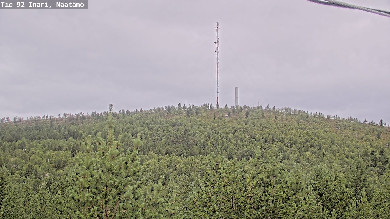 Kelikamerat Kuva Tie 92 Inari, Näätämö, Inari, Lappi