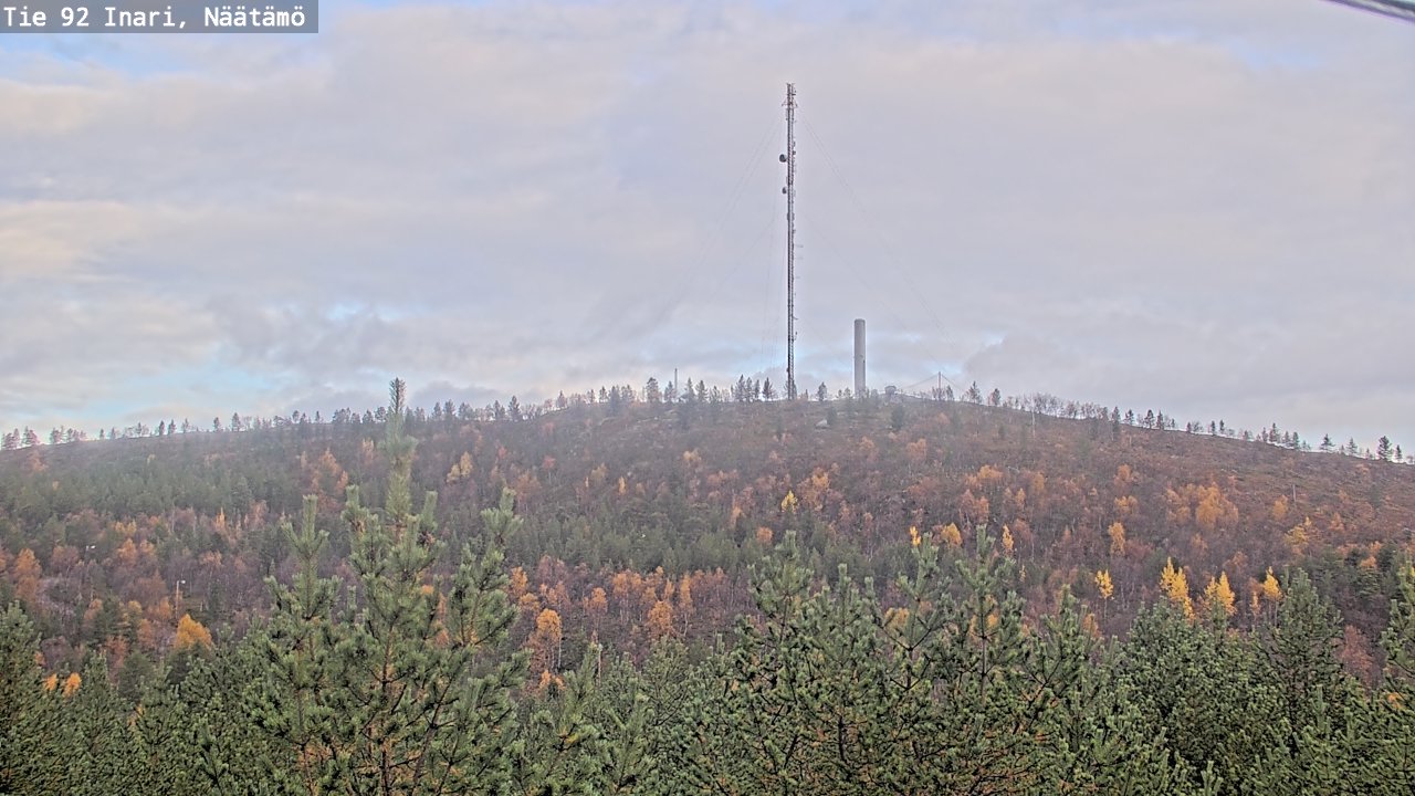 Kelikamerat Kuva Tie 92 Inari, Näätämö, Inari, Lappi