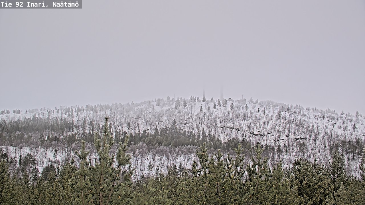Kelikamerat Kuva Tie 92 Inari, Näätämö, Inari, Lappi
