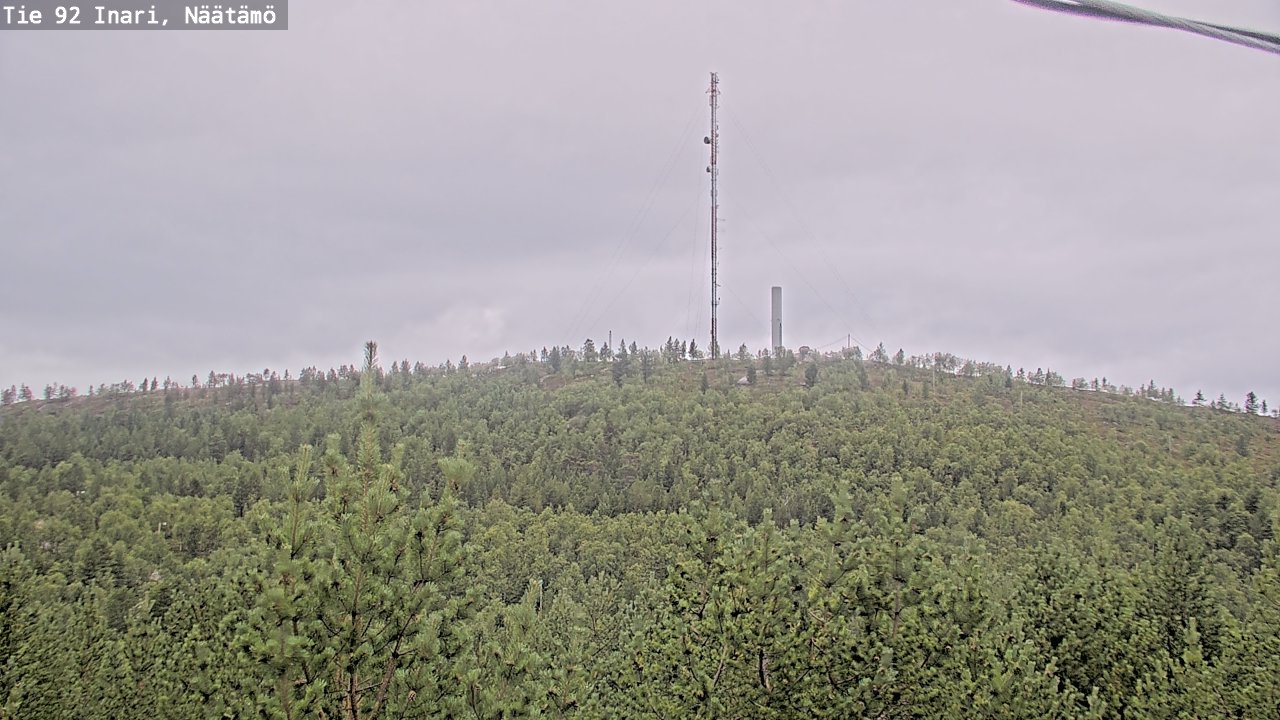 Kelikamerat Kuva Tie 92 Inari, Näätämö, Inari, Lappi