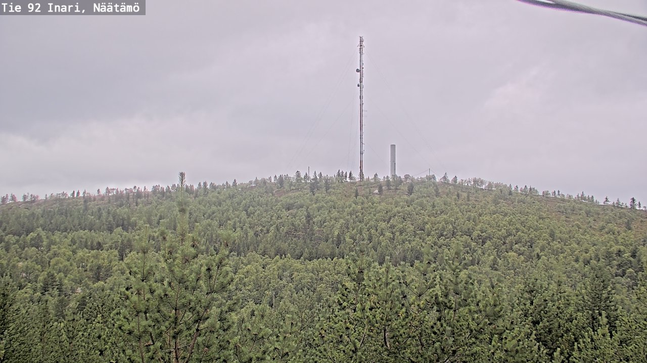 Kelikamerat Kuva Tie 92 Inari, Näätämö, Inari, Lappi