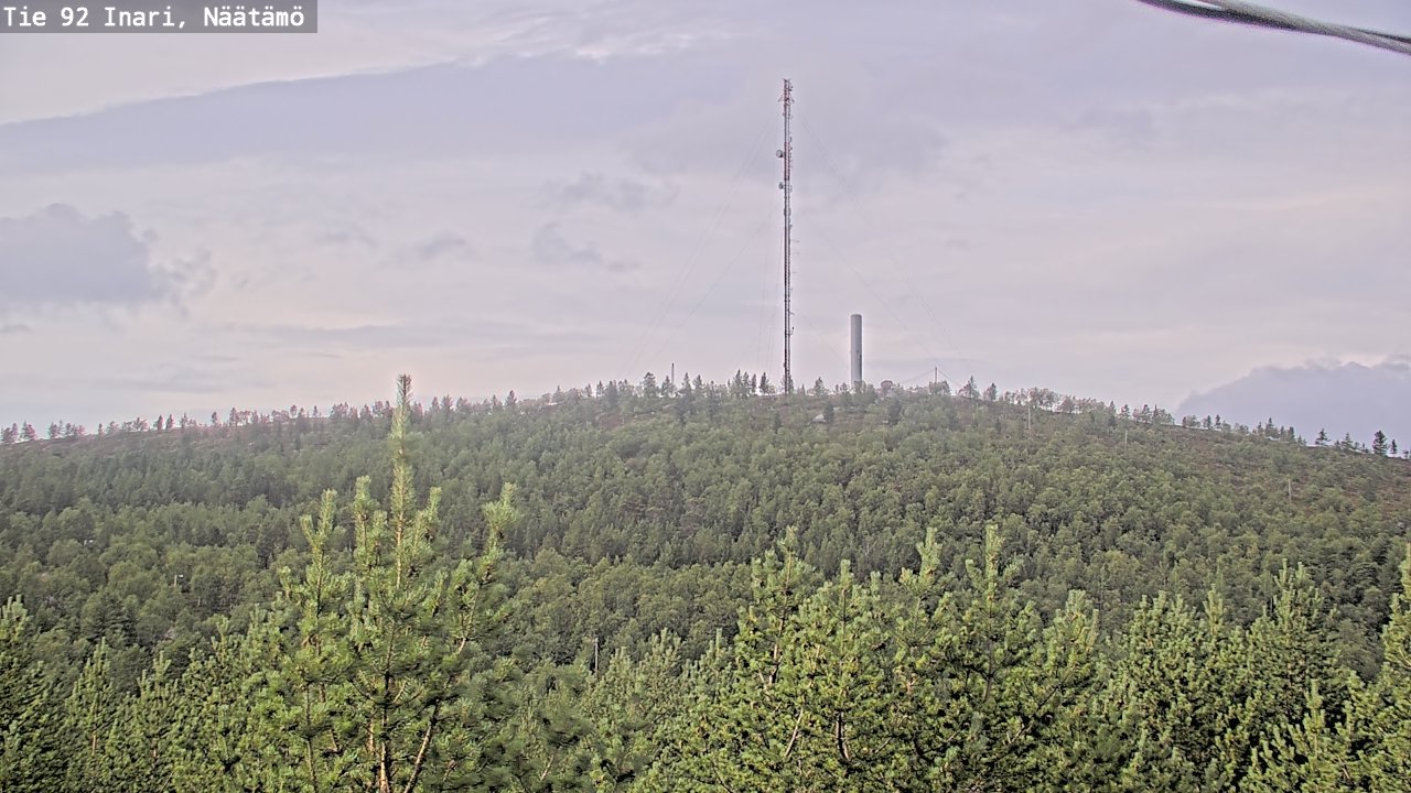 Kelikamerat Kuva Tie 92 Inari, Näätämö, Inari, Lappi