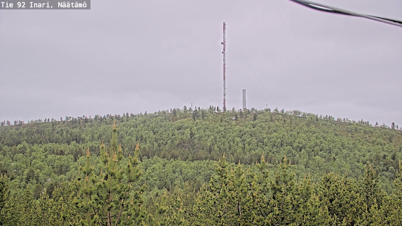 Kelikamerat Kuva Tie 92 Inari, Näätämö, Inari, Lappi