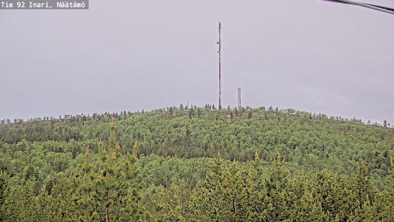 Kelikamerat Kuva Tie 92 Inari, Näätämö, Inari, Lappi