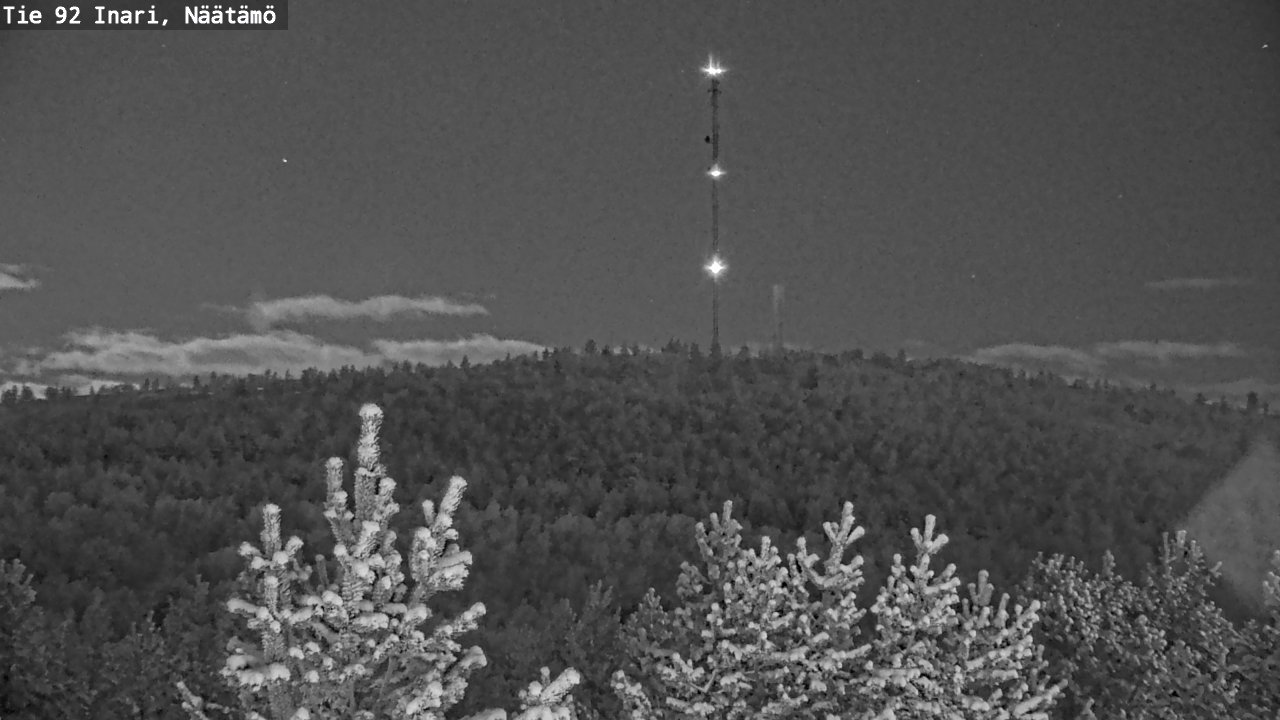 Kelikamerat Kuva Tie 92 Inari, Näätämö, Inari, Lappi