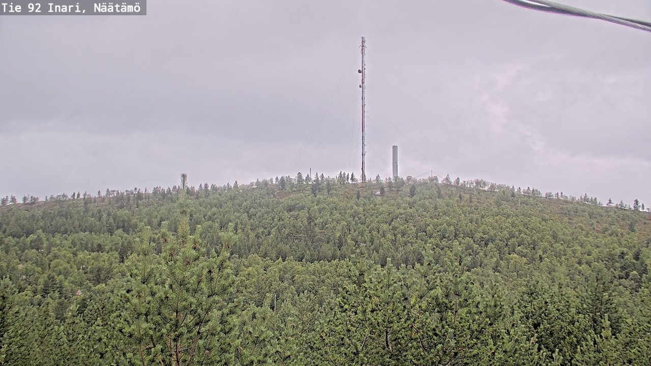 Kelikamerat Kuva Tie 92 Inari, Näätämö, Inari, Lappi