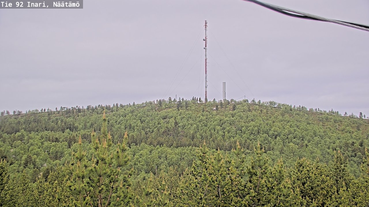 Kelikamerat Kuva Tie 92 Inari, Näätämö, Inari, Lappi