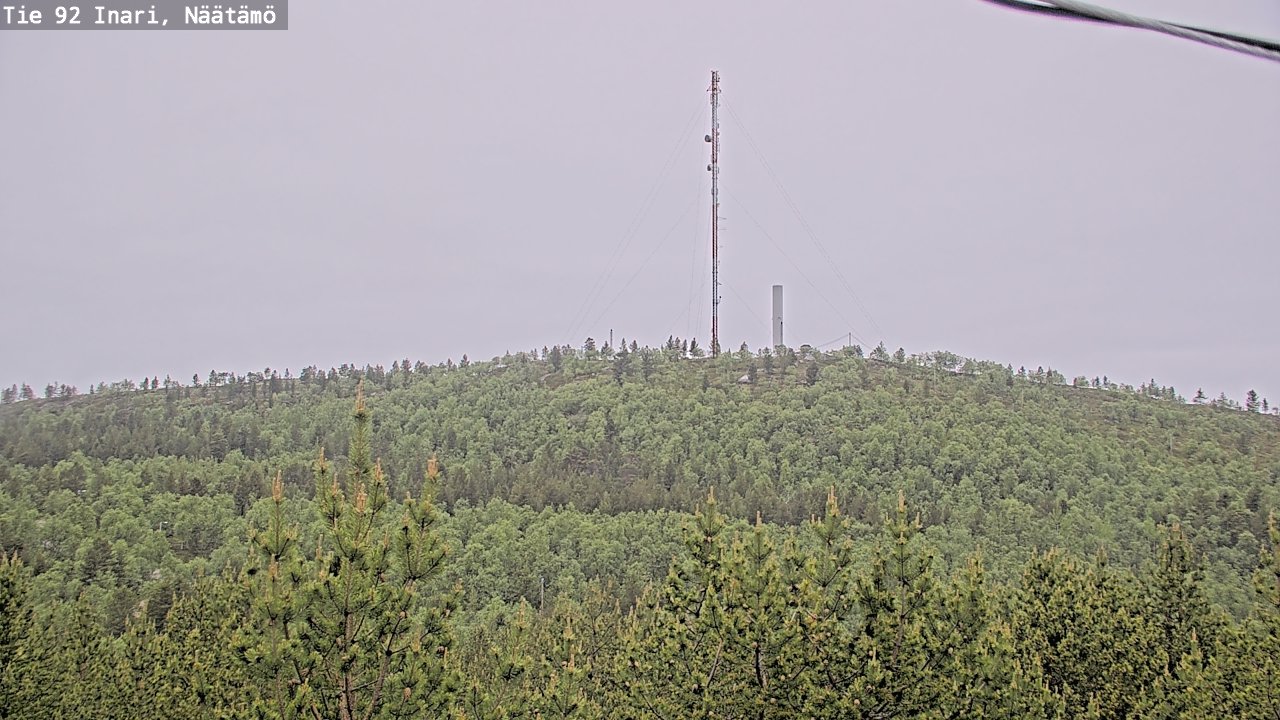 Kelikamerat Kuva Tie 92 Inari, Näätämö, Inari, Lappi