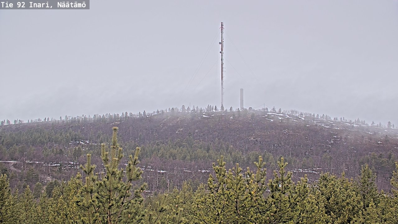 Kelikamerat Kuva Tie 92 Inari, Näätämö, Inari, Lappi