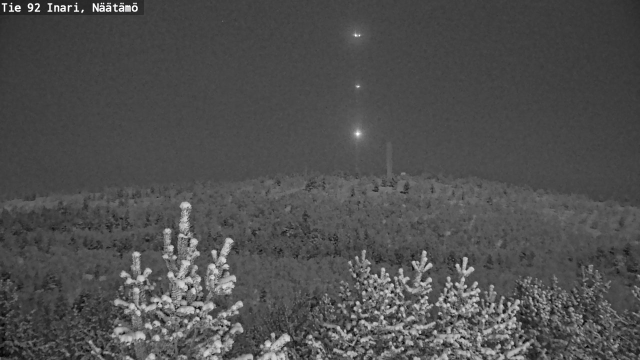 Kelikamerat Kuva Tie 92 Inari, Näätämö, Inari, Lappi