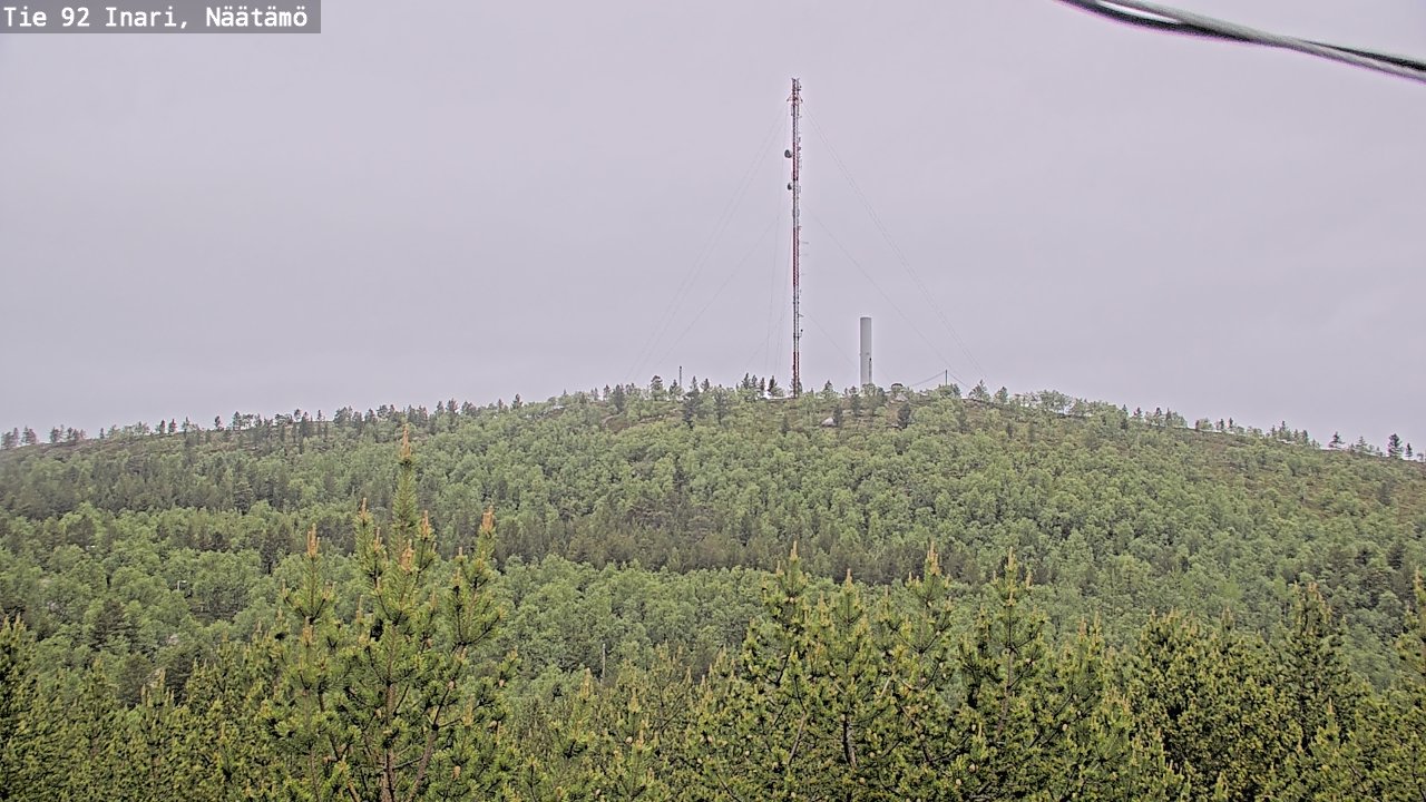 Kelikamerat Kuva Tie 92 Inari, Näätämö, Inari, Lappi