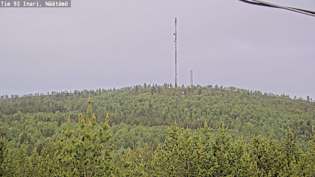 Kelikamerat Kuva Tie 92 Inari, Näätämö, Inari, Lappi
