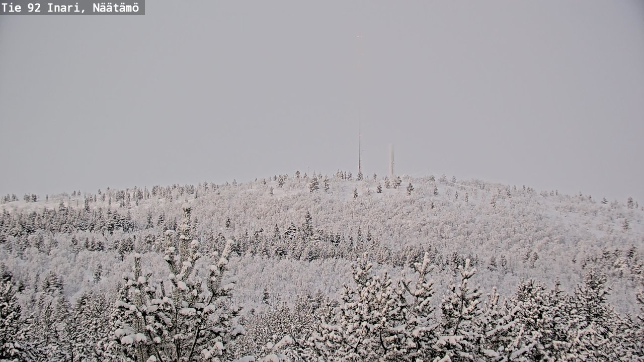 Kelikamerat Kuva Tie 92 Inari, Näätämö, Inari, Lappi