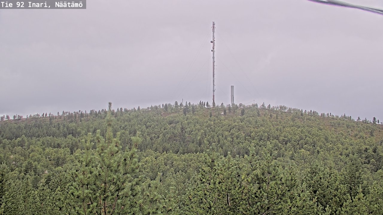 Kelikamerat Kuva Tie 92 Inari, Näätämö, Inari, Lappi