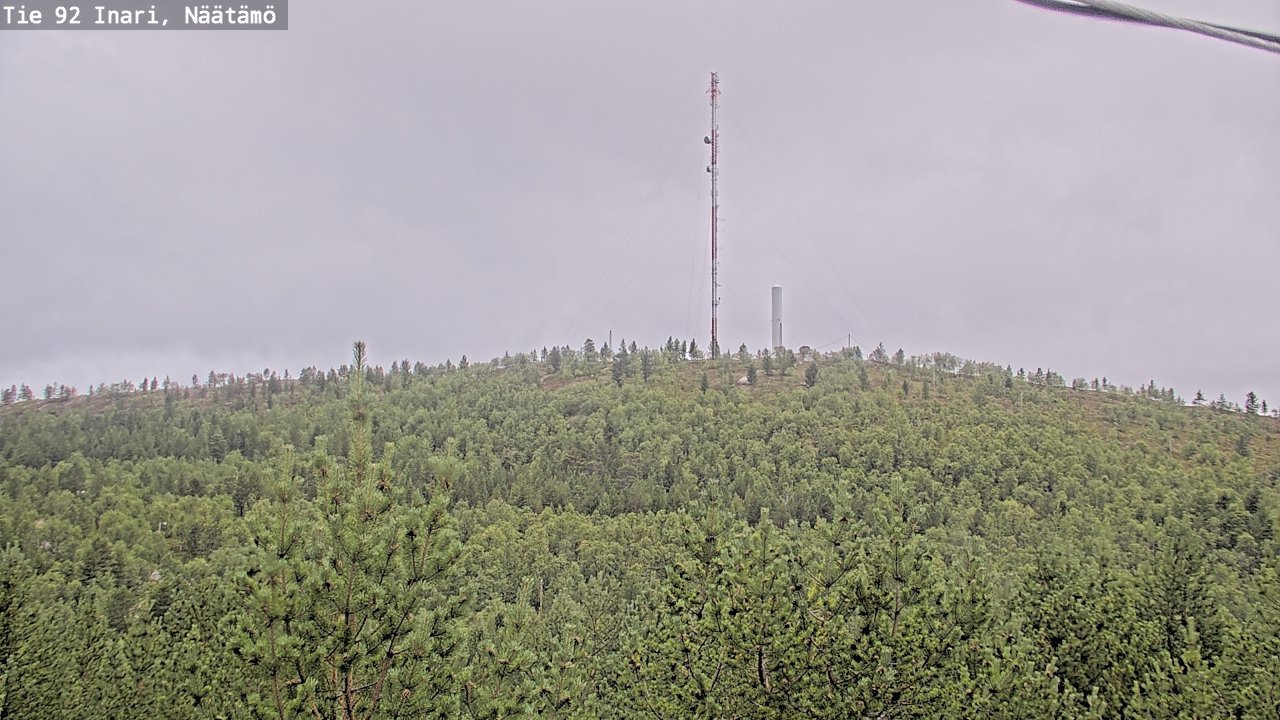 Kelikamerat Kuva Tie 92 Inari, Näätämö, Inari, Lappi