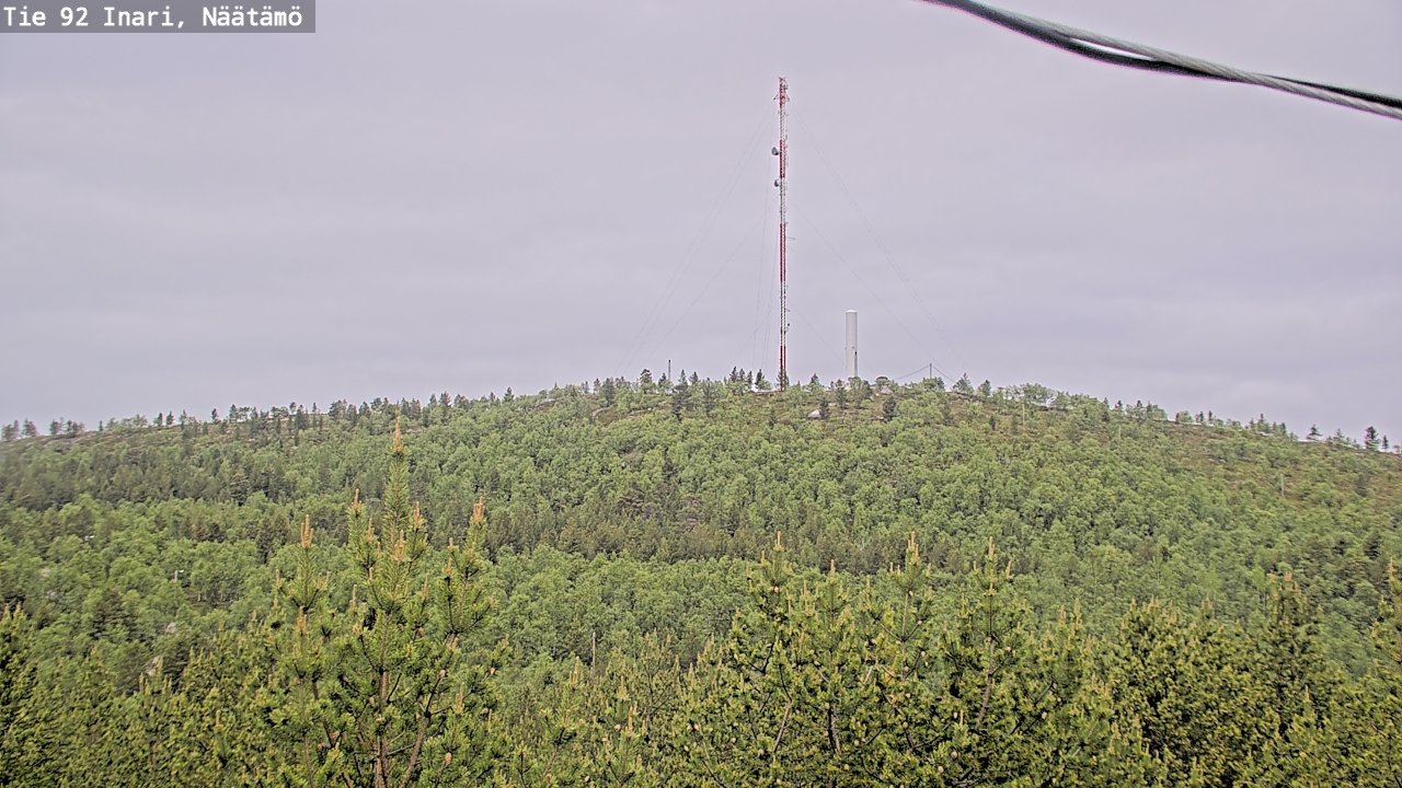 Kelikamerat Kuva Tie 92 Inari, Näätämö, Inari, Lappi