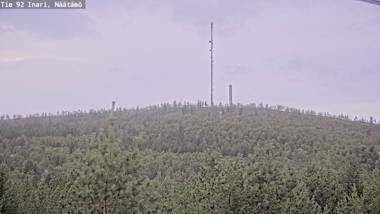 Kelikamerat Kuva Tie 92 Inari, Näätämö, Inari, Lappi
