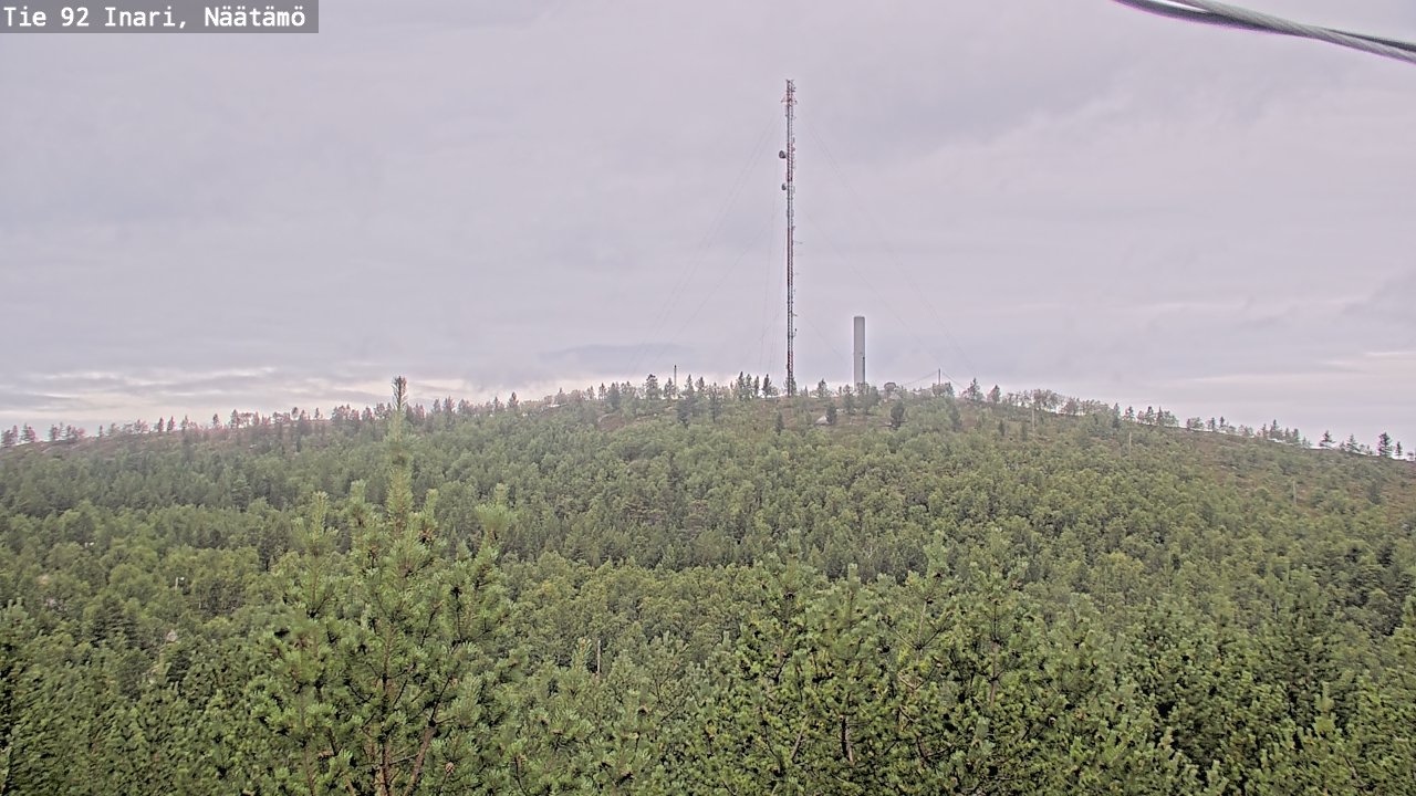 Kelikamerat Kuva Tie 92 Inari, Näätämö, Inari, Lappi