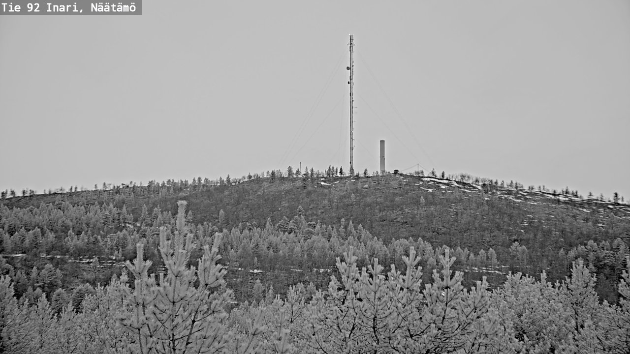 Kelikamerat Kuva Tie 92 Inari, Näätämö, Inari, Lappi