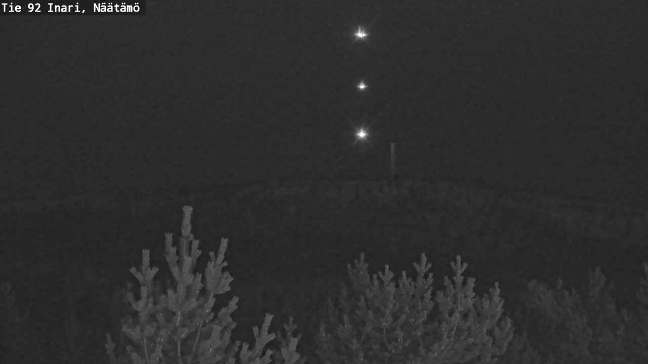 Kelikamerat Kuva Tie 92 Inari, Näätämö, Inari, Lappi
