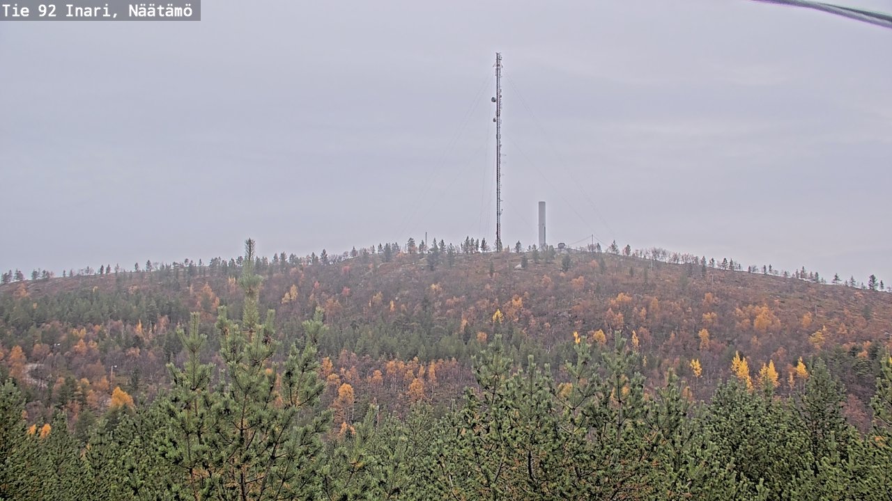 Kelikamerat Kuva Tie 92 Inari, Näätämö, Inari, Lappi