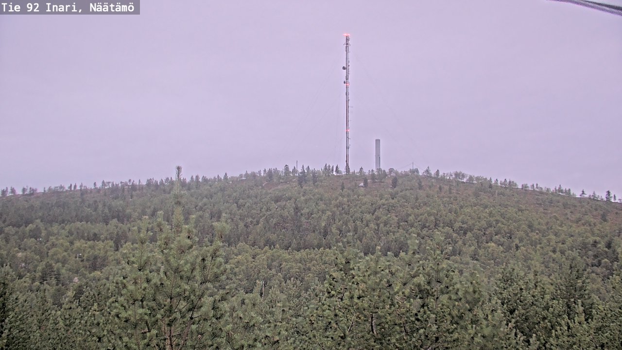 Kelikamerat Kuva Tie 92 Inari, Näätämö, Inari, Lappi
