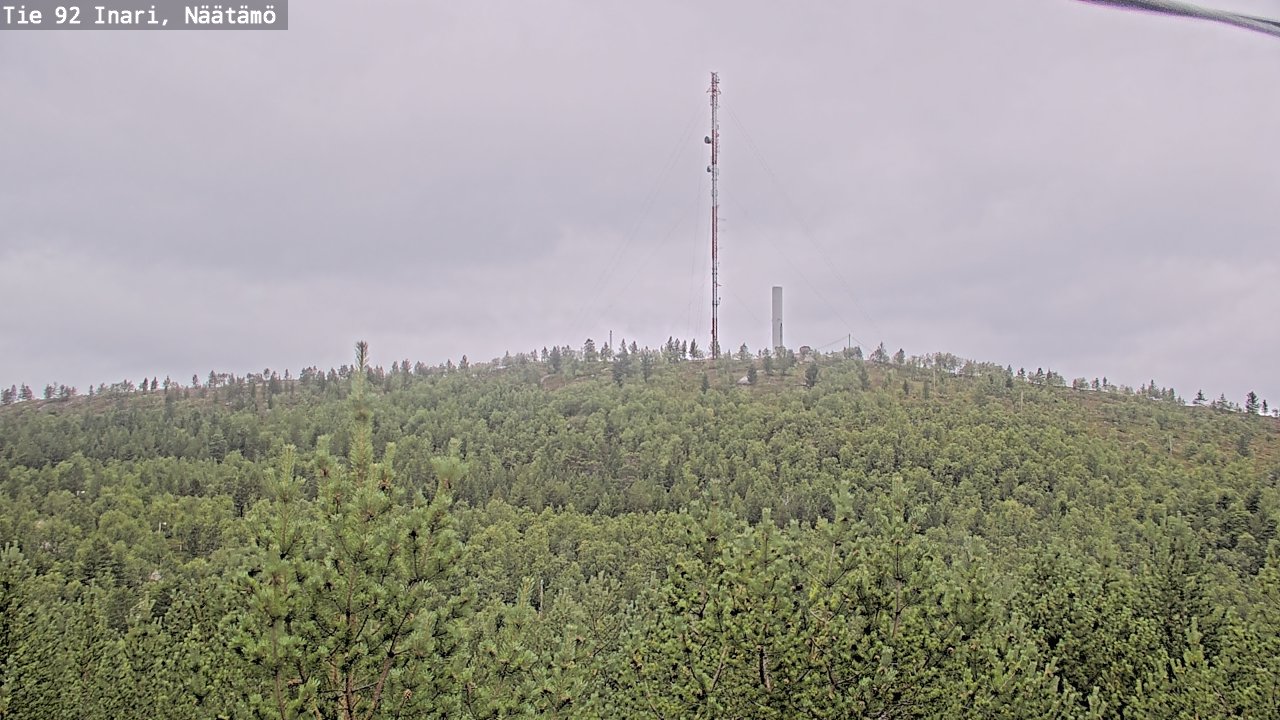 Kelikamerat Kuva Tie 92 Inari, Näätämö, Inari, Lappi