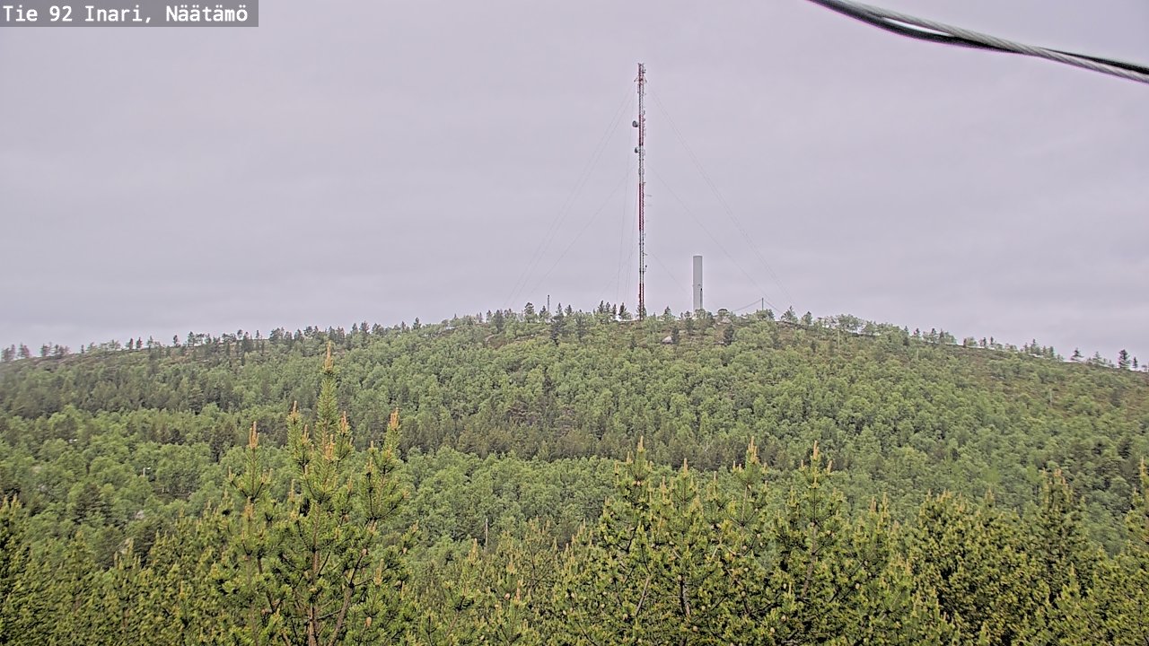 Kelikamerat Kuva Tie 92 Inari, Näätämö, Inari, Lappi