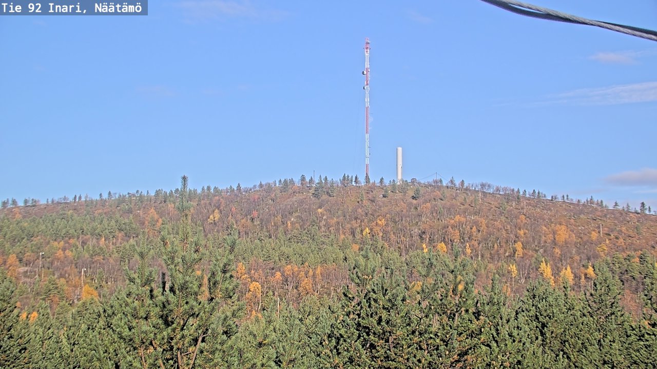 Kelikamerat Kuva Tie 92 Inari, Näätämö, Inari, Lappi