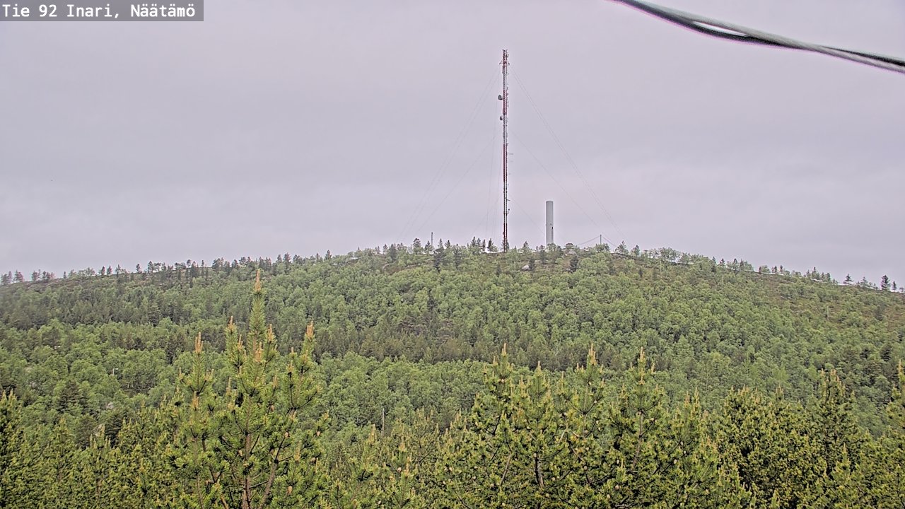 Kelikamerat Kuva Tie 92 Inari, Näätämö, Inari, Lappi