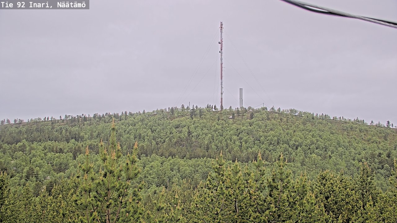Kelikamerat Kuva Tie 92 Inari, Näätämö, Inari, Lappi