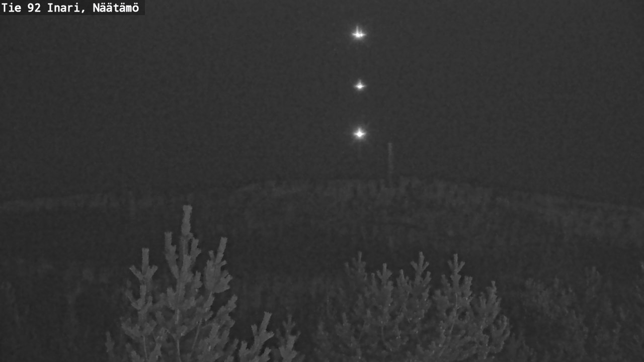 Kelikamerat Kuva Tie 92 Inari, Näätämö, Inari, Lappi