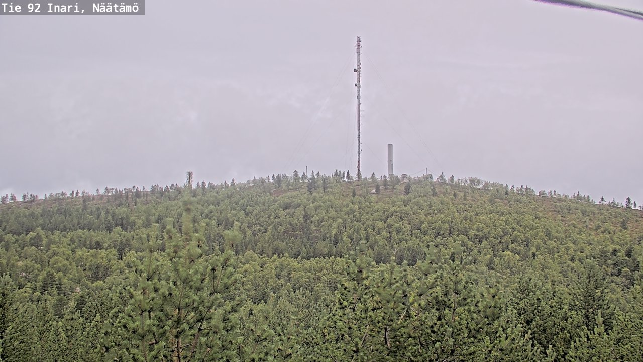 Kelikamerat Kuva Tie 92 Inari, Näätämö, Inari, Lappi