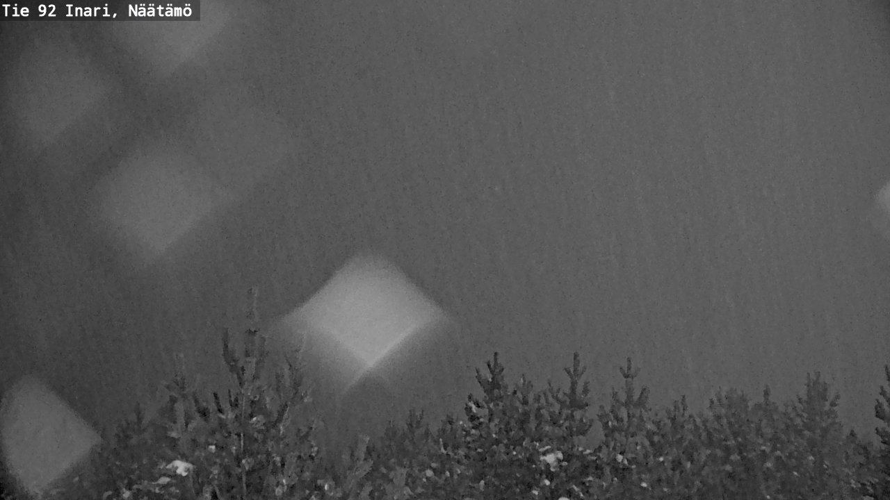 Weather Camera Image Väg 92 Enare, Näätämö, Inari, Lappi