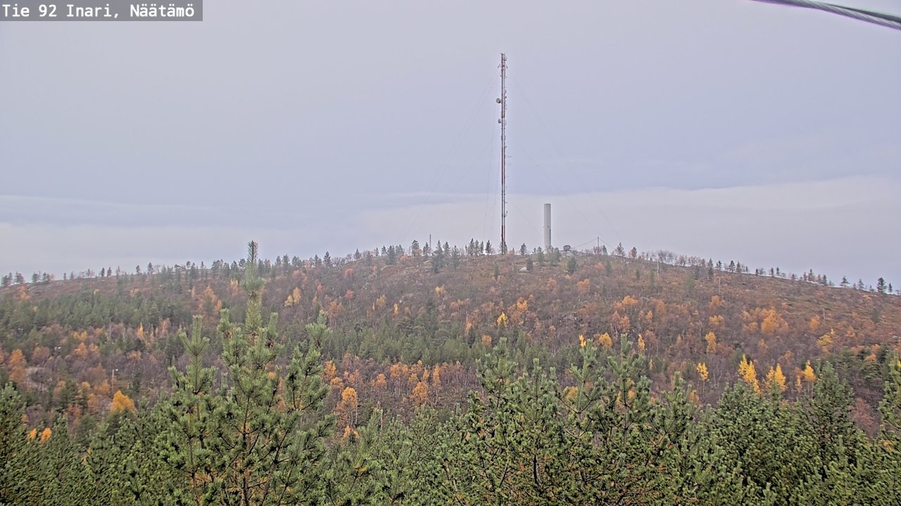 Kelikamerat Kuva Tie 92 Inari, Näätämö, Inari, Lappi