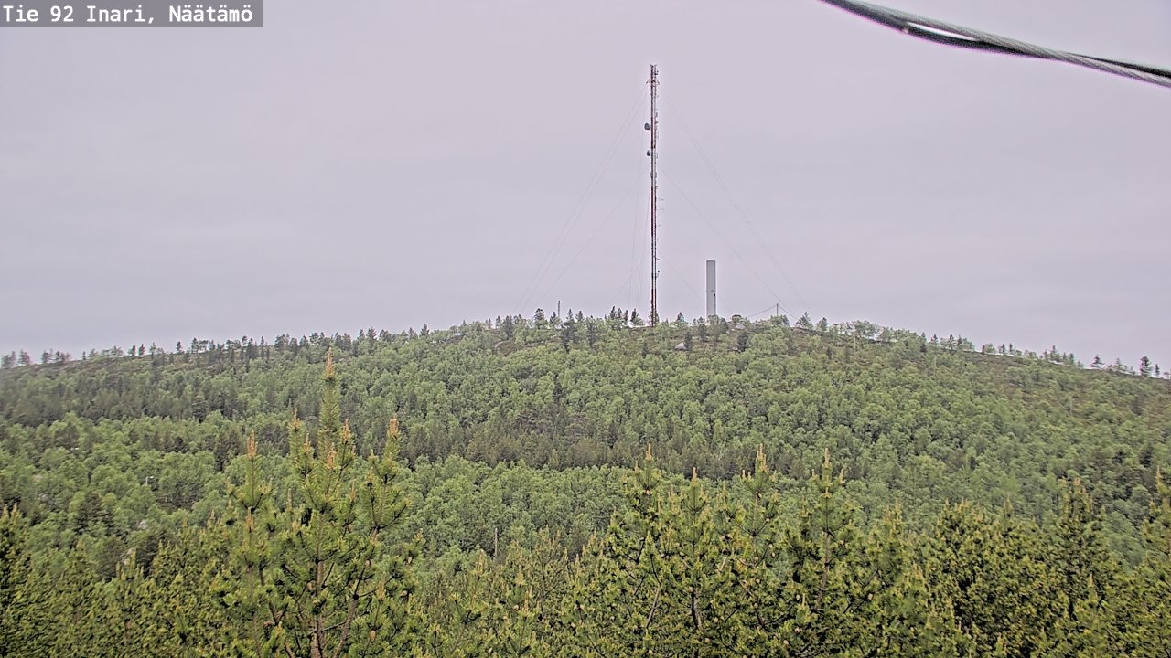 Kelikamerat Kuva Tie 92 Inari, Näätämö, Inari, Lappi