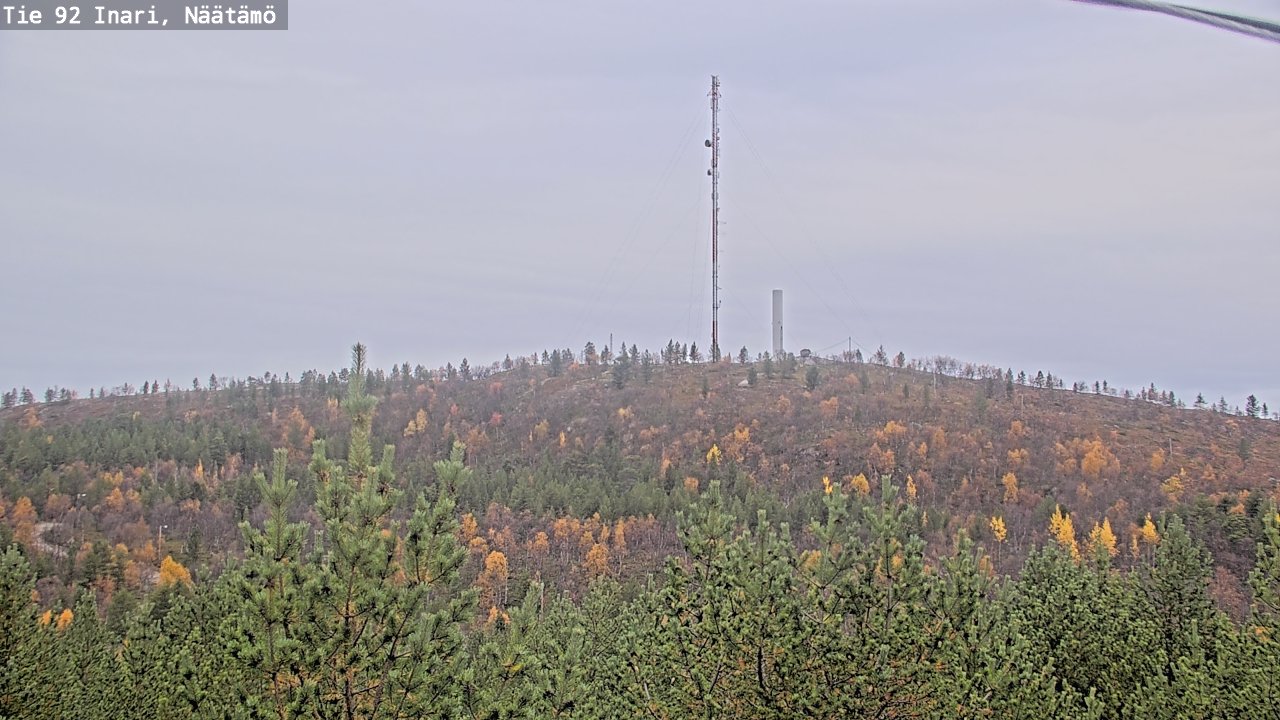 Kelikamerat Kuva Tie 92 Inari, Näätämö, Inari, Lappi