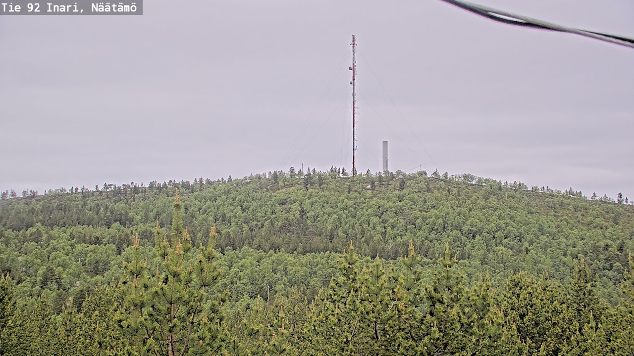 Kelikamerat Kuva Tie 92 Inari, Näätämö, Inari, Lappi