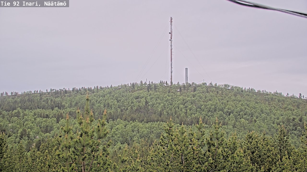 Kelikamerat Kuva Tie 92 Inari, Näätämö, Inari, Lappi