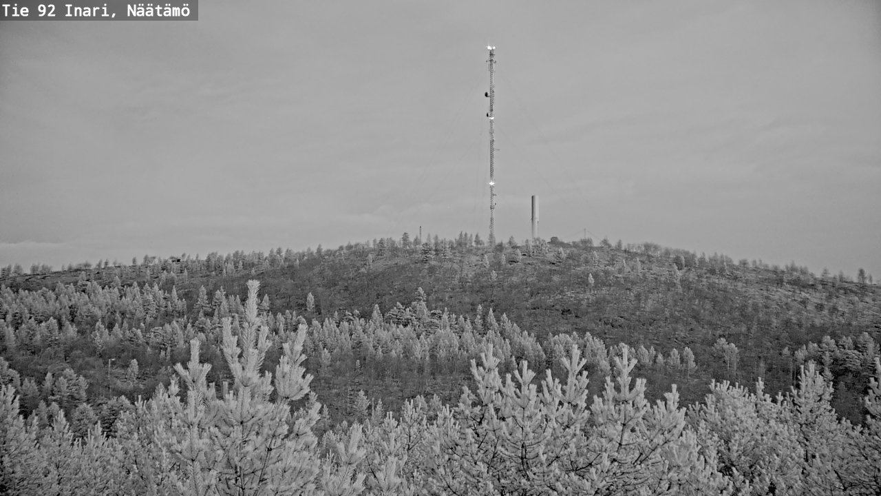 Kelikamerat Kuva Tie 92 Inari, Näätämö, Inari, Lappi