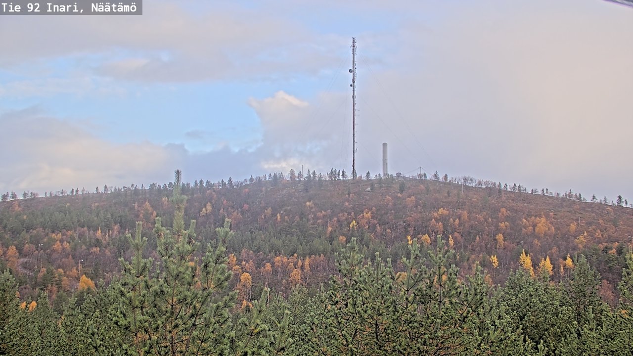 Kelikamerat Kuva Tie 92 Inari, Näätämö, Inari, Lappi