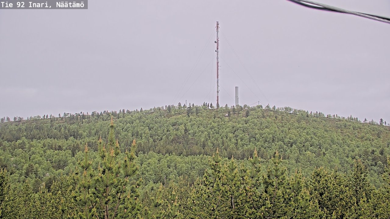Kelikamerat Kuva Tie 92 Inari, Näätämö, Inari, Lappi